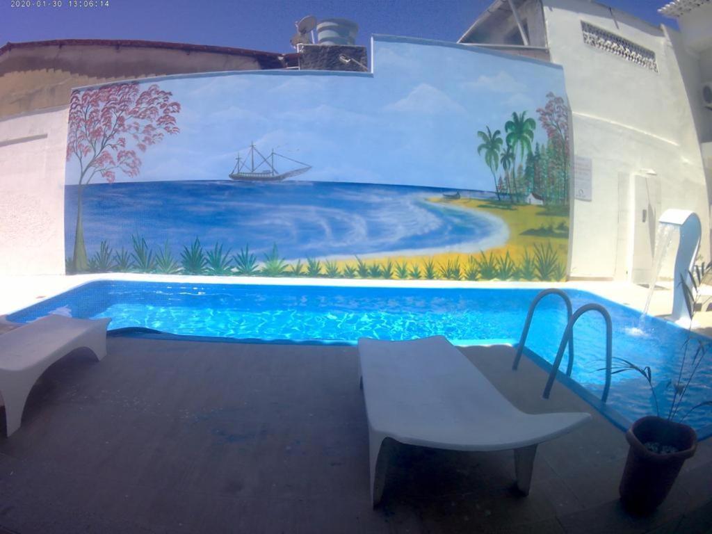 Na Praia Hotel ポルトセグロ エクステリア 写真